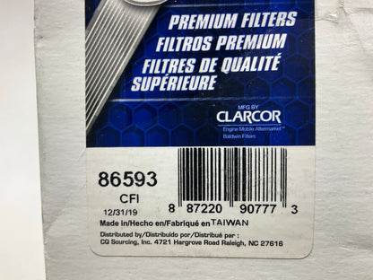 Carquest 86593 Fuel Filter Replaces 33593 BF7690 FF5487 P552482 FFR85487 4ERP9
