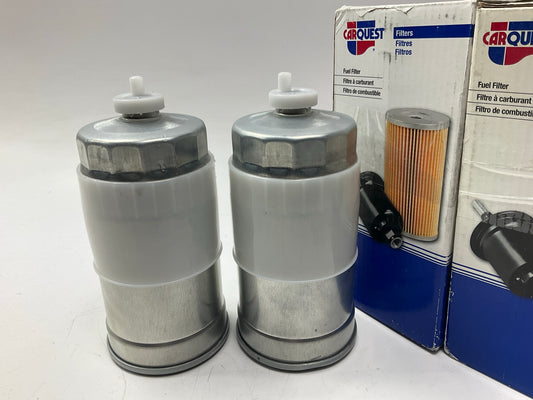 (2) Carquest 86602 Fuel Filter Replaces MAHLE KC69 - For VW TDI Diesel FF1146