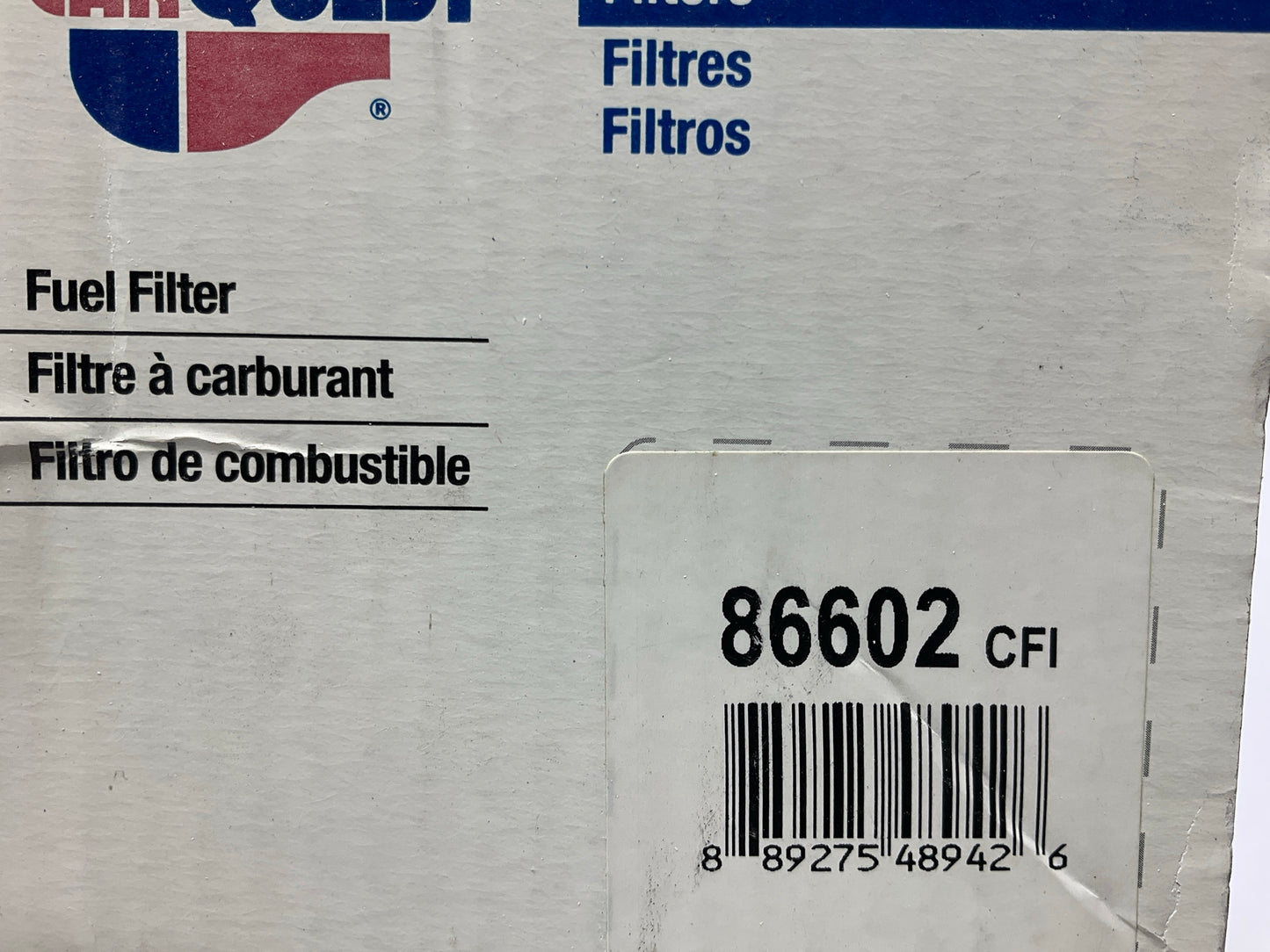 (2) Carquest 86602 Fuel Filter Replaces MAHLE KC69 - For VW TDI Diesel FF1146