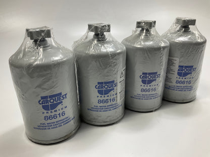 (2) Carquest 86616 Diesel Fuel Water Separator Filter Replaces PS10966 33616