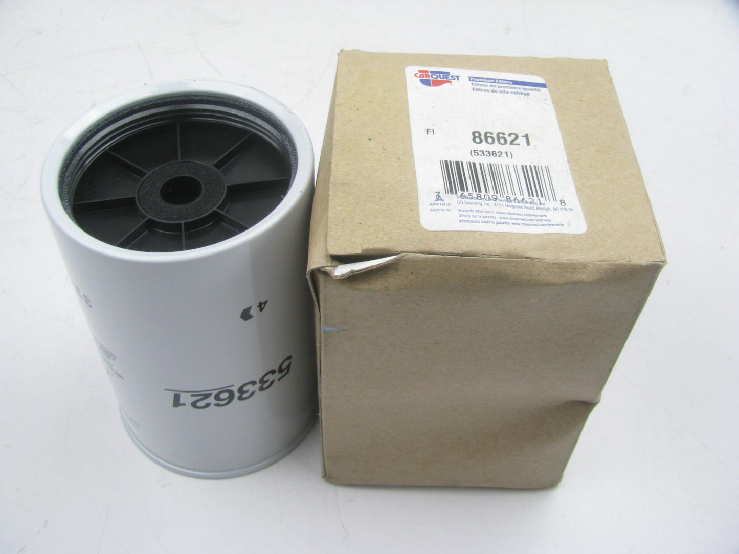 Carquest 86621 Diesel Fuel Water Separator Filter Replaces PS10713 33621 F60024