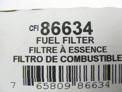 (2) Carquest 86634 Fuel Filter Replaces C9262 33634 TP1386 PF7735 P550632 FF5380