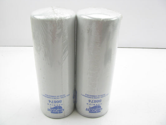 (2) Carquest 86674 Fuel Filter Replaces 33674 F75185 LFF2749 FF1056 FF5319