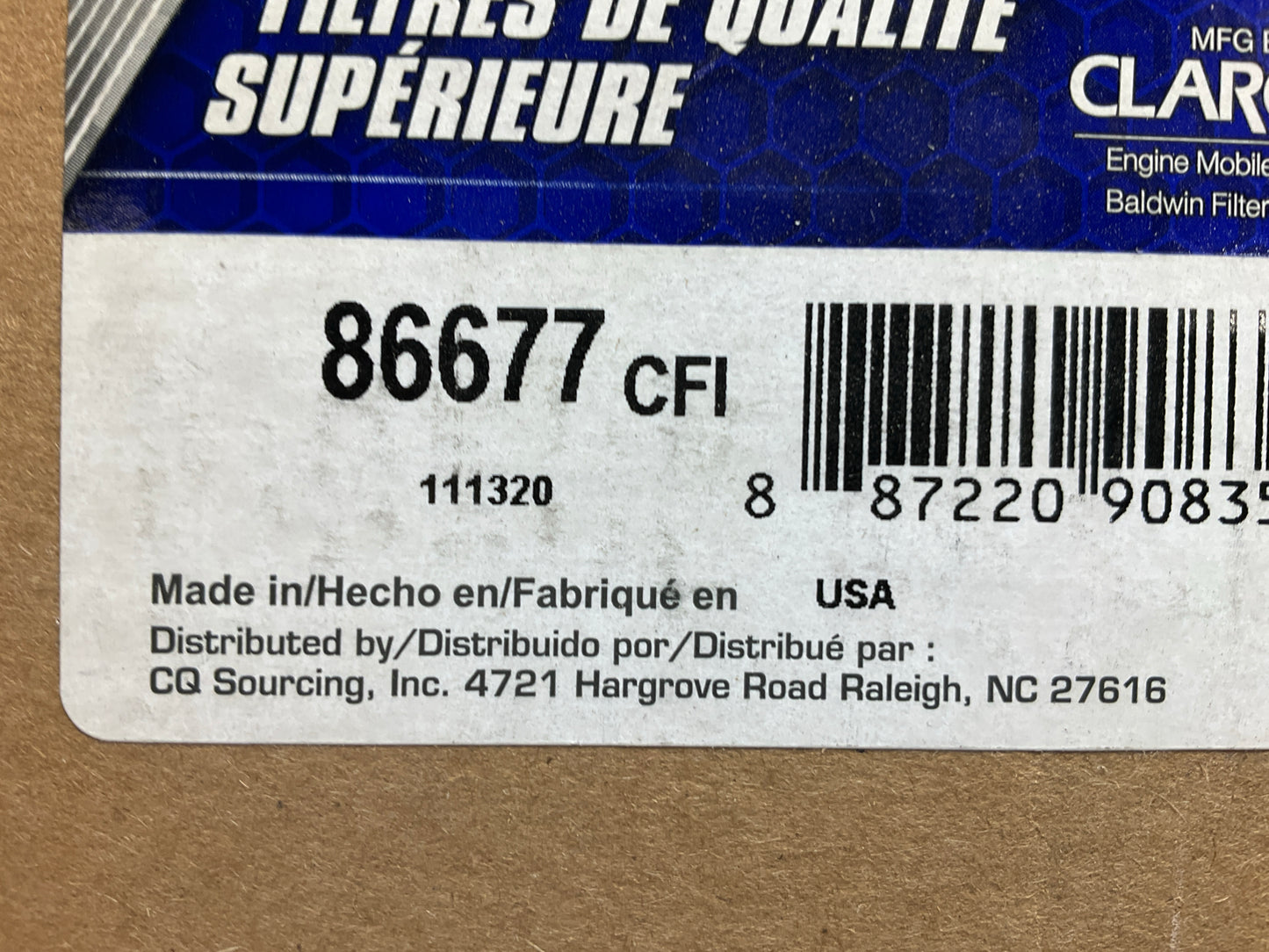 Carquest 86677 Fuel Filter - Replaces PF7914, P550607, FS19751, 33677, FF908