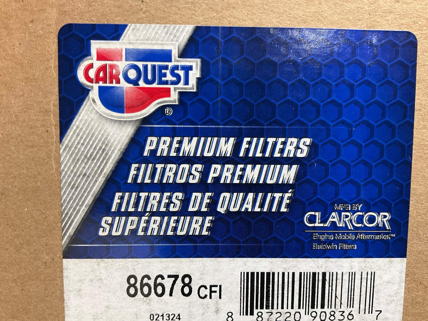 Carquest 86678 Fuel Filter Replaces  33678 30004 PCPE30 FF915 E30 46-13 S813