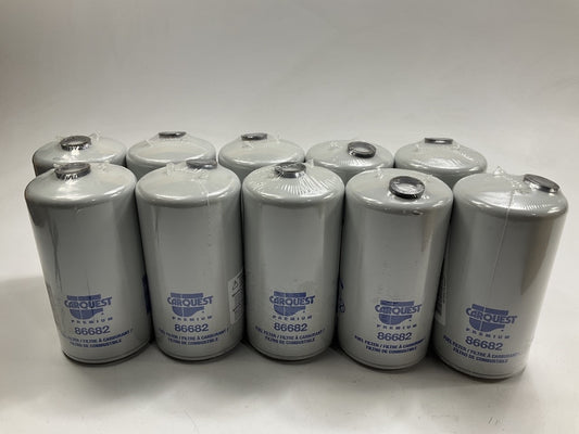 (10) Carquest 86682 Fuel Filters - 3978040, 4897897, 4989106, P550880, BF7922