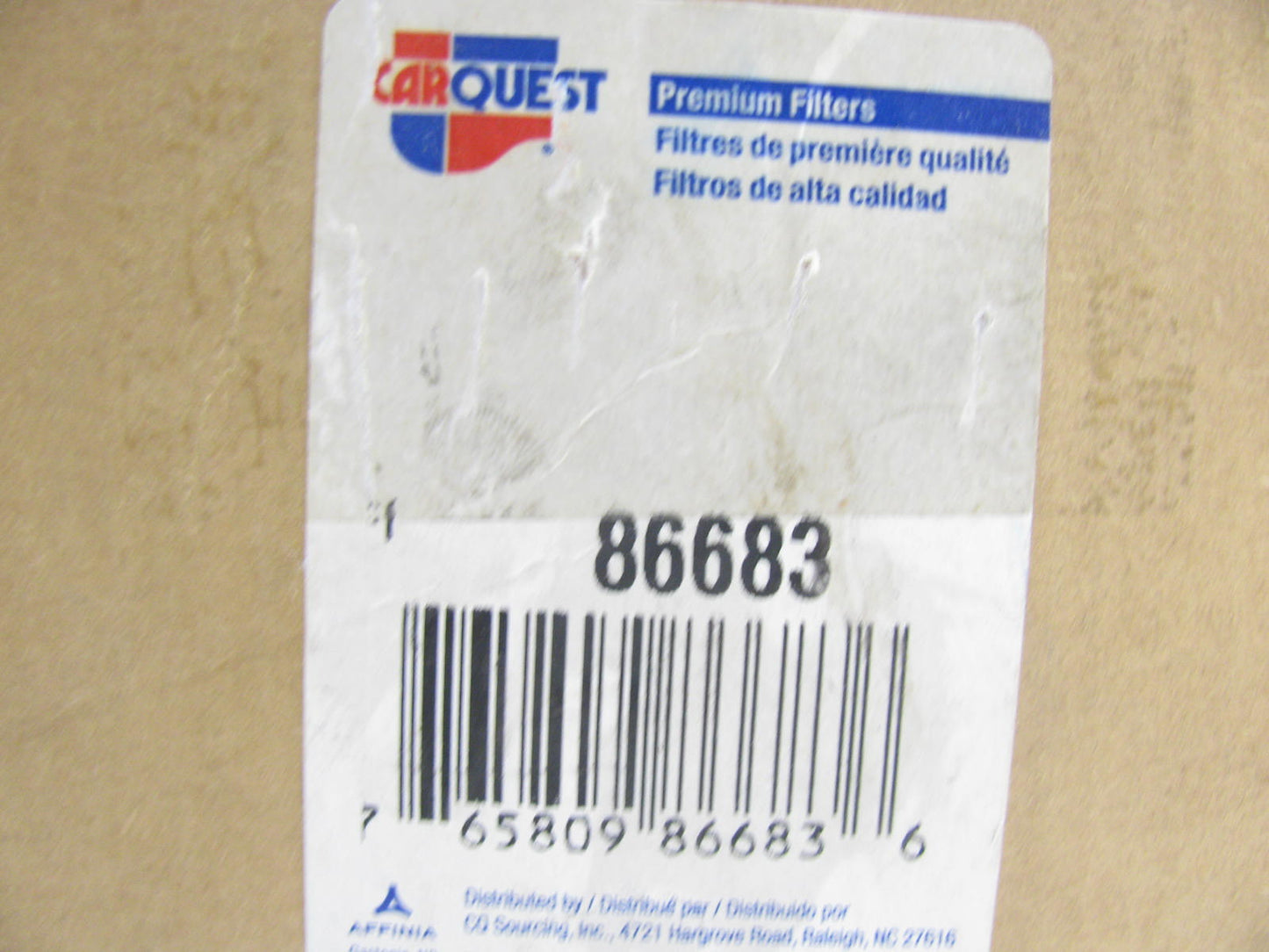 Carquest 86683 Diesel Fuel Water Separator Filter Replaces PS10701 33683 LFF9737