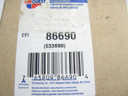 Carquest 86690 Fuel Filter Replaces P5694 33690 F65910 LFF5874 FF1077 FF5702