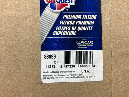 Carquest 86699 Diesel Fuel Water Separator Filter Replaces 33699 LFP2000C FF1043