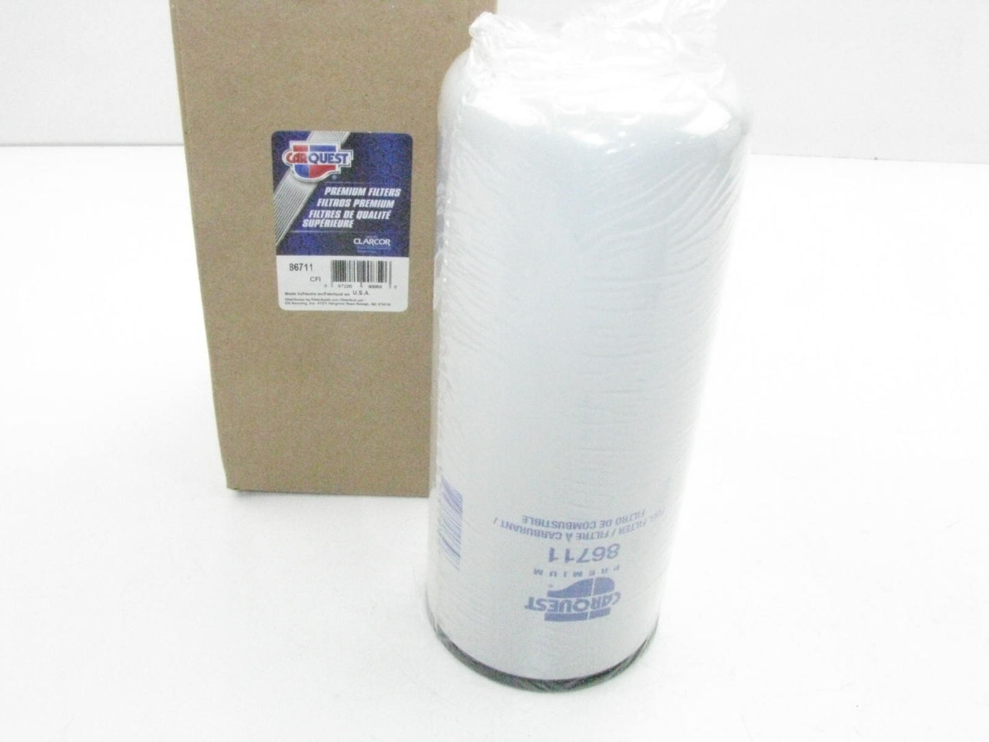 Carquest 86711 Fuel Filter Replaces P9644 33711 F75964 LFF2201 FF2200 P559626