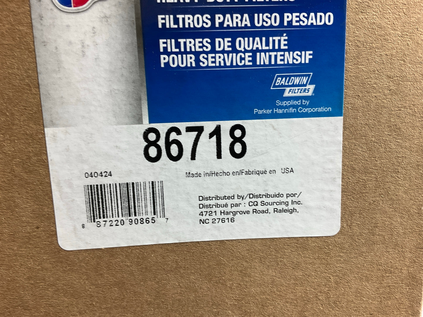 Carquest 86718 Fuel Filter - Replaces PF7973, RE515345, L5087F, PFF5613, 33718