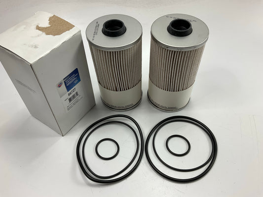 (2) Carquest 86727 Diesel Fuel Water Separator Filter - Replaces 33727, 84283691