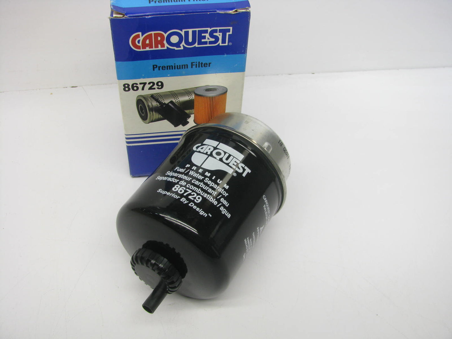 Carquest 86729 Key-Way Style Fuel Manager Filter For JCB, Sullair Equipment