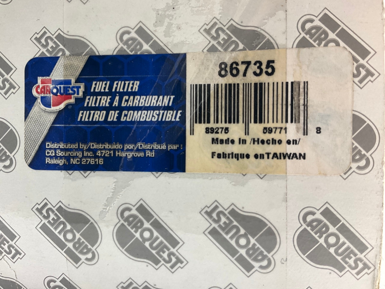 Carquest 86735 Fuel Filter For 2001-2003 Ford Ranger