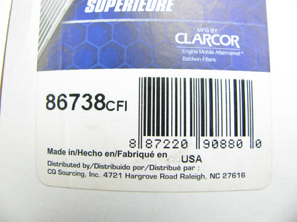 (2) Carquest 86738 Diesel Fuel Water Separator Filter Replaces PS10810 33738