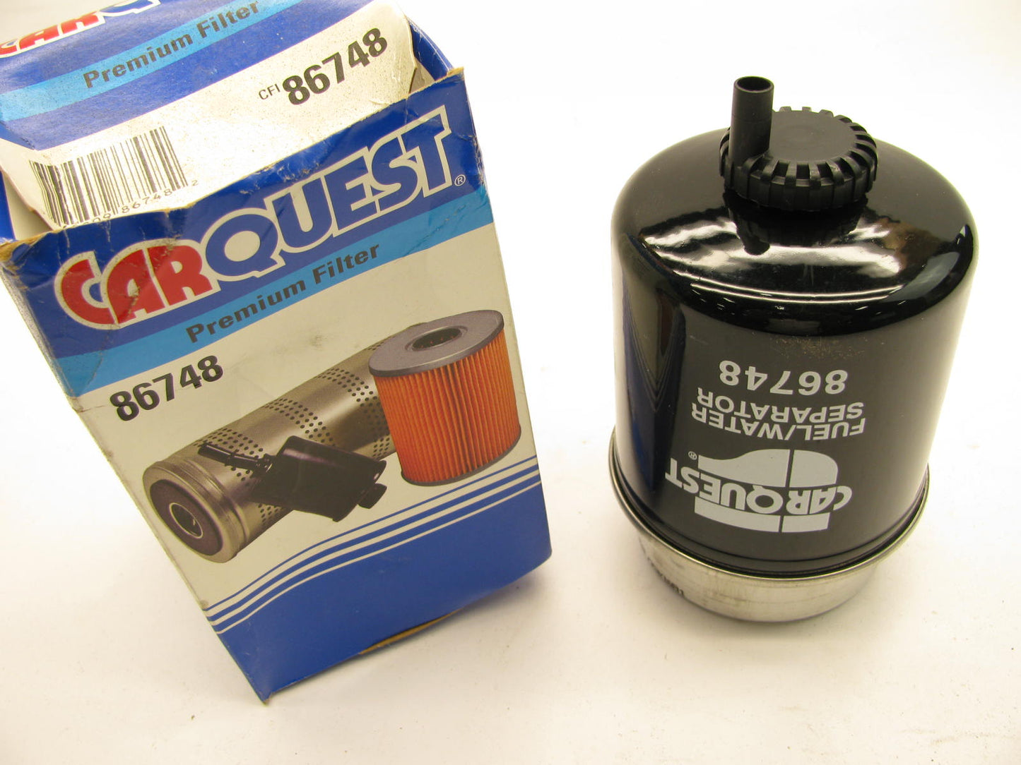 Carquest 86748 Fuel Water Separator Filter Replaces 33748 PS9127 F56001 L3891F