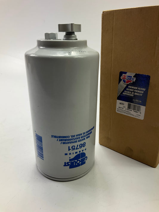 Carquest 86751 Diesel Fuel Water Separator Filter - Replaces 326-1641, 33751