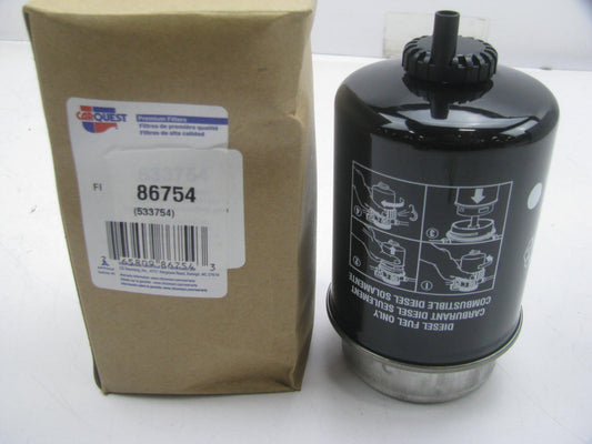 Carquest 86754 Diesel Fuel Water Separator Filter Replaces PS10962 33754