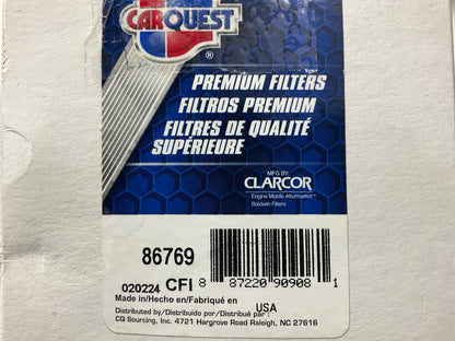 Missing Small Seal - Carquest 86769 Diesel Fuel Water Separator Filter 33769