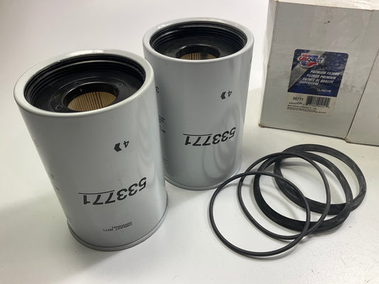 (2) Carquest 86771 Diesel Fuel Water Separator Filter - Replaces PS9257, 33771