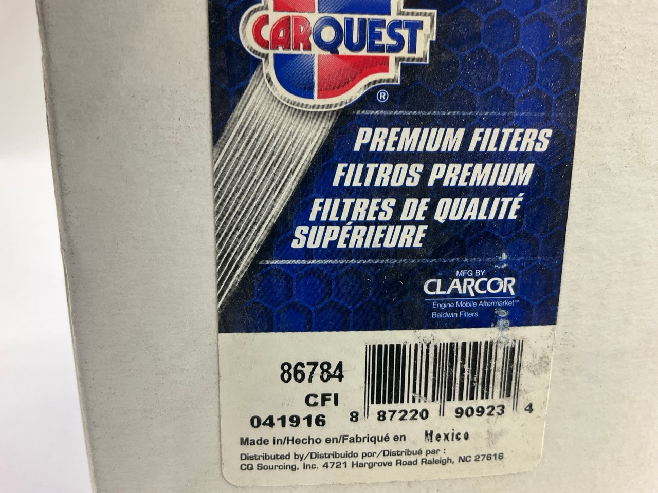 Carquest 86784 Fuel Filter - Replaces PF46033, 230029, 232006, FF5392, 33784