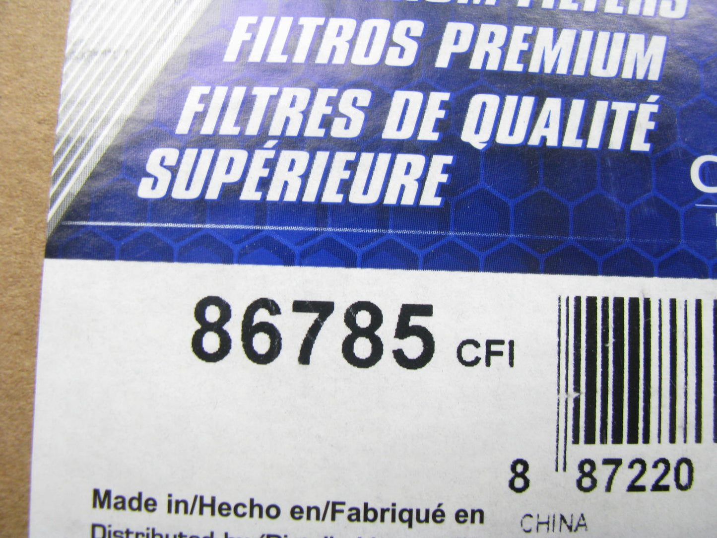 Carquest 86785 Fuel Filter Replaces 33785  LFF7284 PF7770 RE507284 P550912