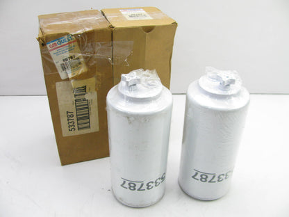 (2) Carquest 86787 Diesel Fuel Water Separator Filter - 33607, FS20007, BF1351SP