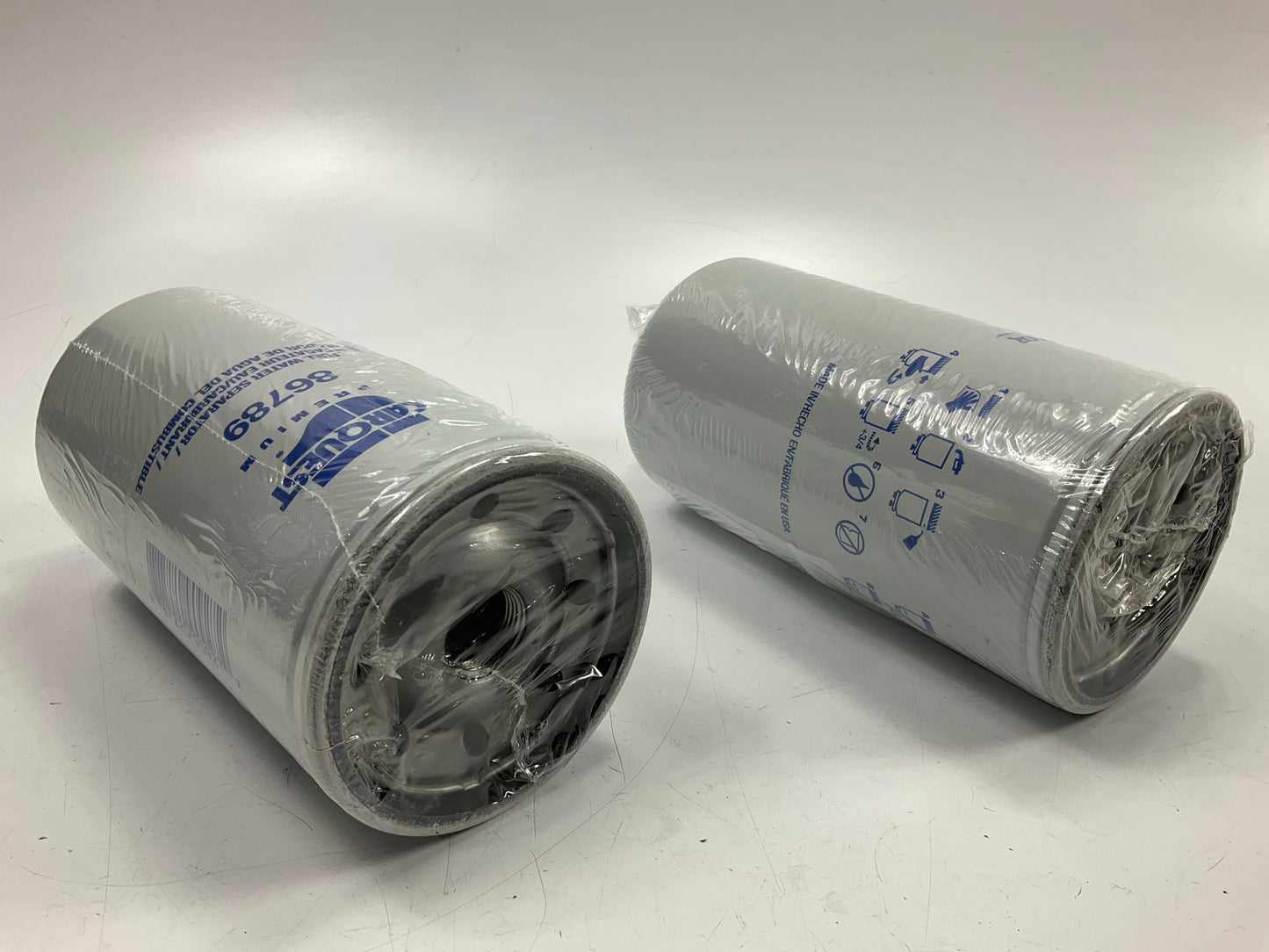 (2) Carquest 86789 Fuel Water Separator Filter Replaces 86789 PS11024 33789