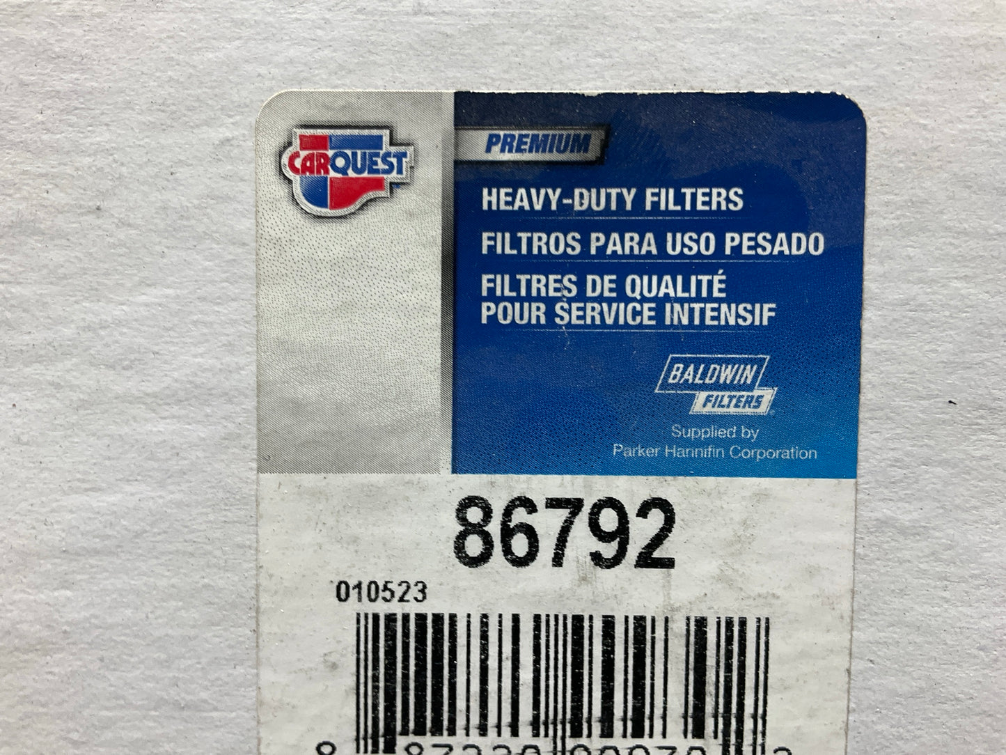 (10) Carquest 86792 Diesel Fuel Water Separator Filter - CS10985, 33792, 2020TM