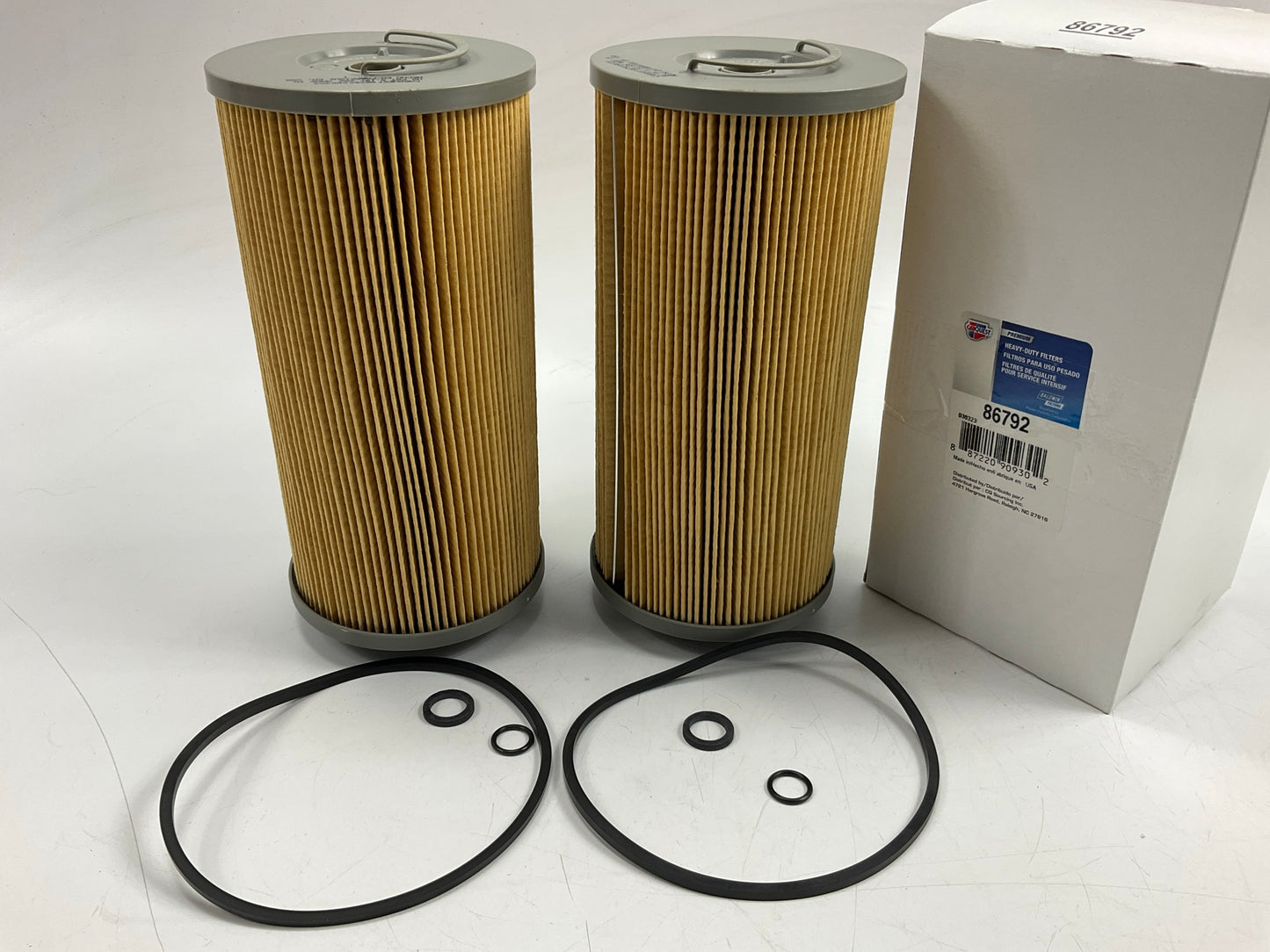 (2) Carquest 86792 Diesel Fuel Water Separator Filter Replaces CS10985 33792