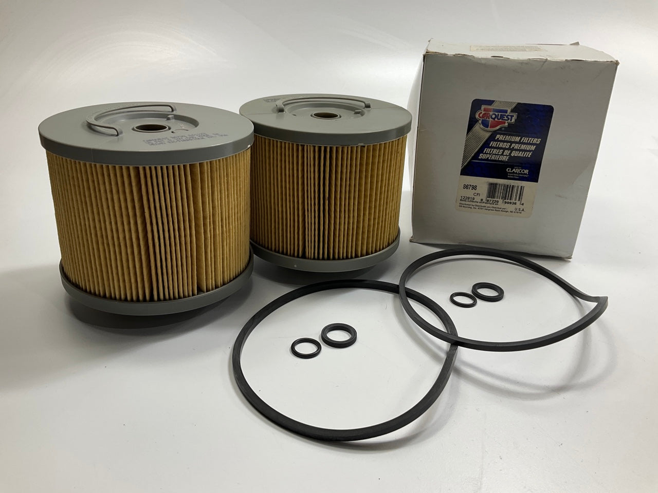 (2) Carquest 86798 Fuel Filter Replaces 33798 LFF2040N FF1233 FS20402 P552040