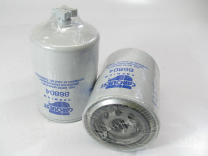 (2) Carquest 86804 Diesel Fuel Water Separator Filter Replaces PS11142 33804