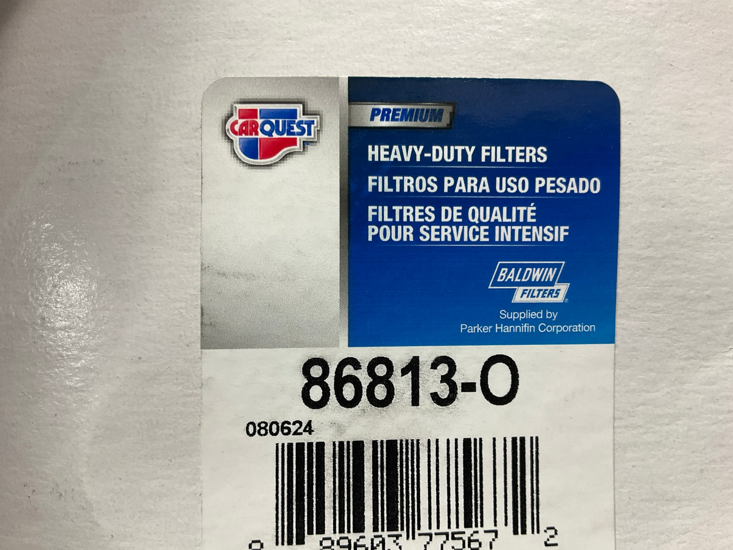 Carquest 86813-O Premium Diesel Fuel Water Separator Filter