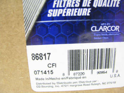 Carquest 86817 Fuel Water Separator Filter Replaces CS7715A 33817 F55055 L4595F