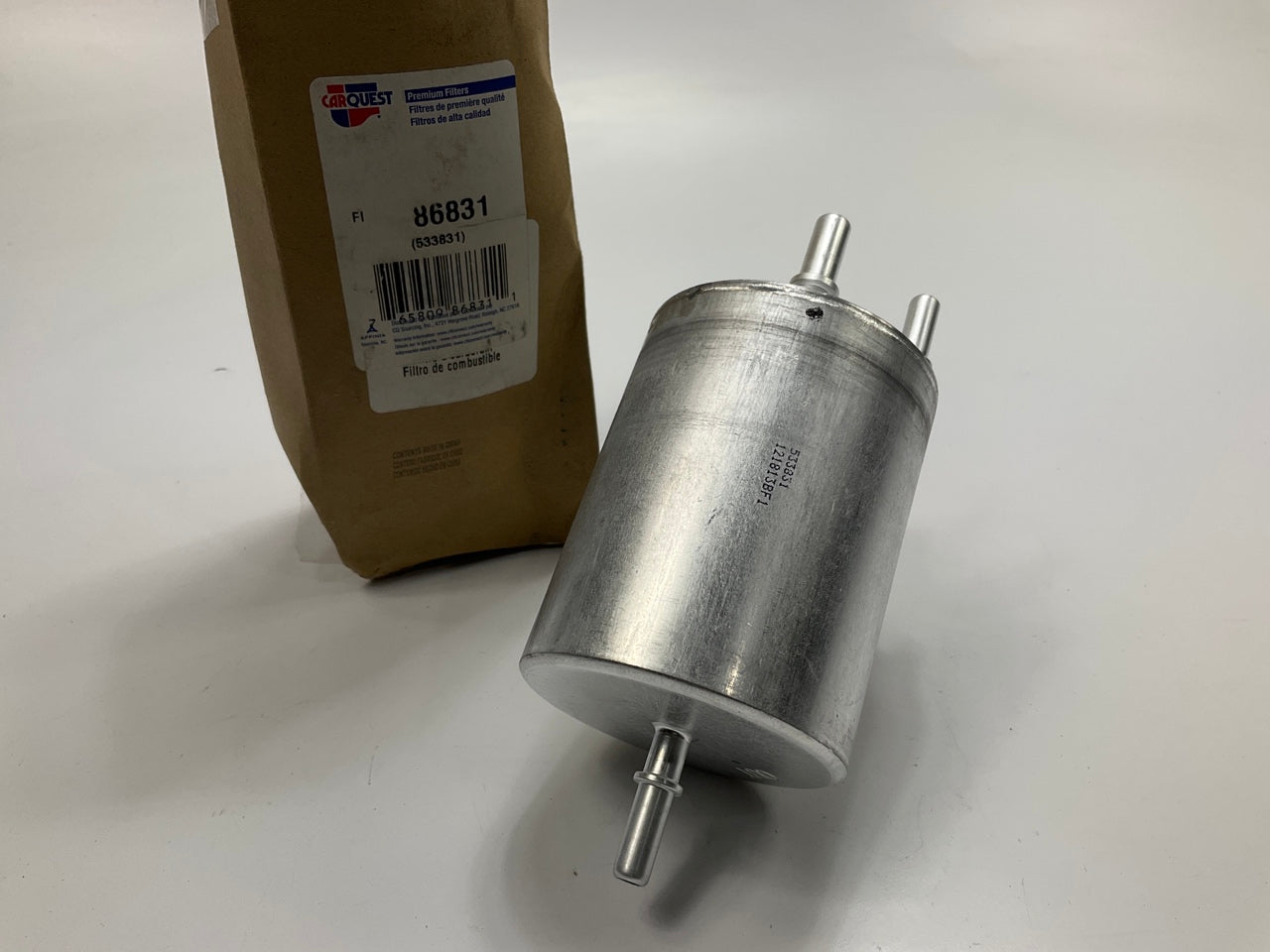 Carquest 86831 Fuel Filter - Replaces Audi 4F0201511C, 4F0201511E, Wix 33831