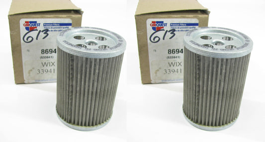 (2) Carquest 86941 Fuel Filters Replaces Wix 33941 C7523 F50181 FF872 FF5527