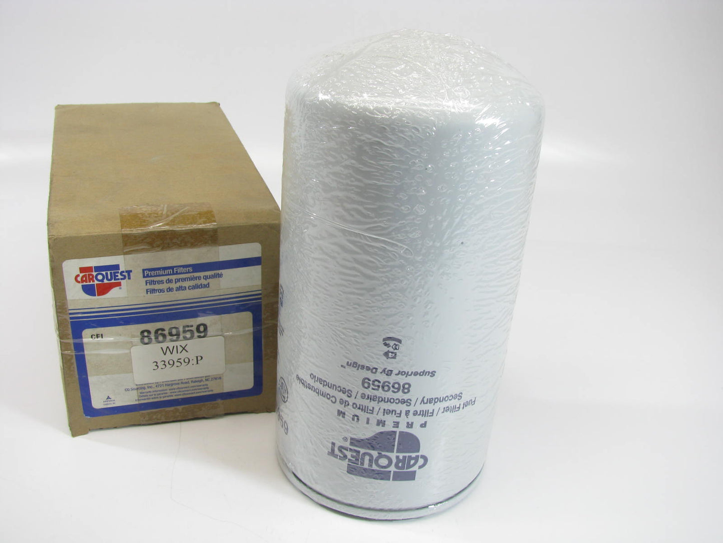 Carquest 86959 Fuel Filter Replaces P3805 33959 F70389 LFP959F FF846 FF5616