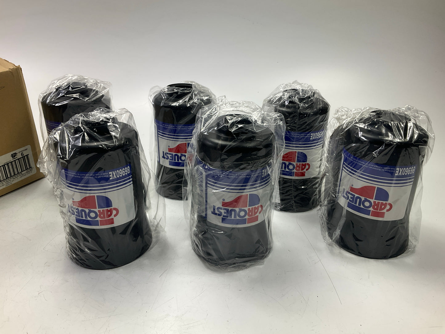 (6) Carquest 86960XE Diesel Fuel Water Separator Filter Replaces PS9059B 33960