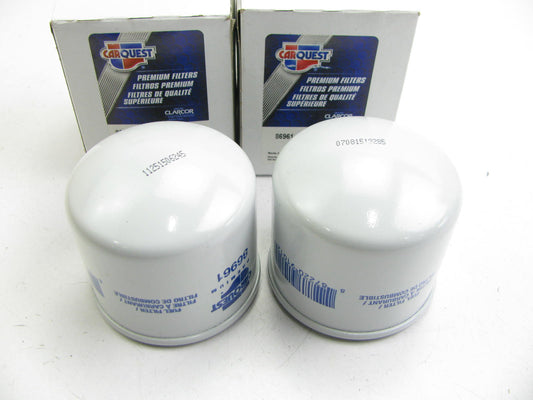 (2) Carquest 86961 Fuel Filter Replaces 33961 P4506PL 33996 F55997 LFF3806 FF896