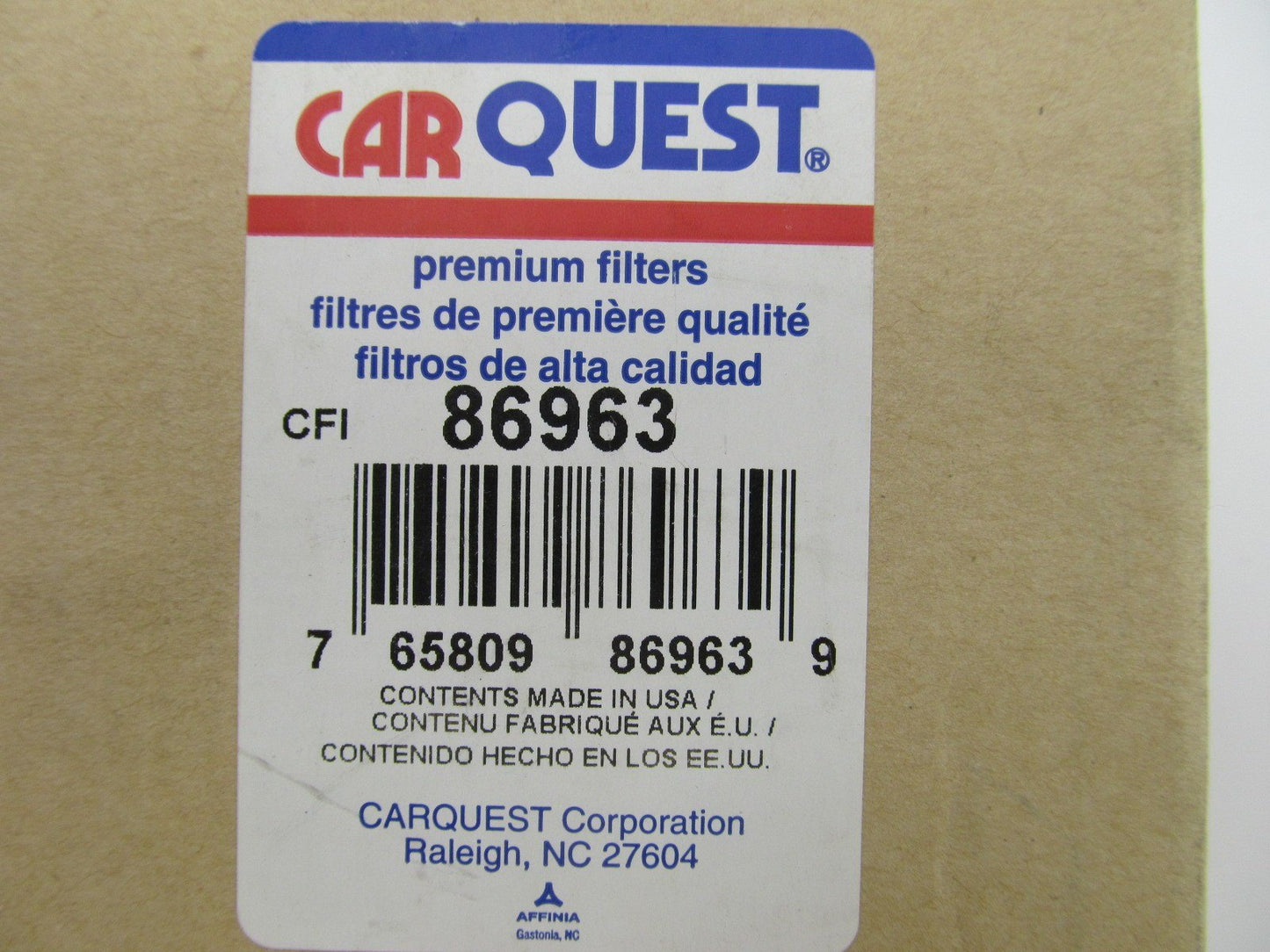Carquest 86963 Fuel Filter Kit For 2008-2010 Ford Super Duty 6.4L-V8 Powerstroke