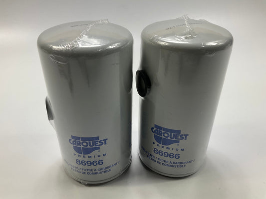 (2) Carquest 86966 Fuel Filter - Replaces 4934845, P550880, LFF5632, 33966