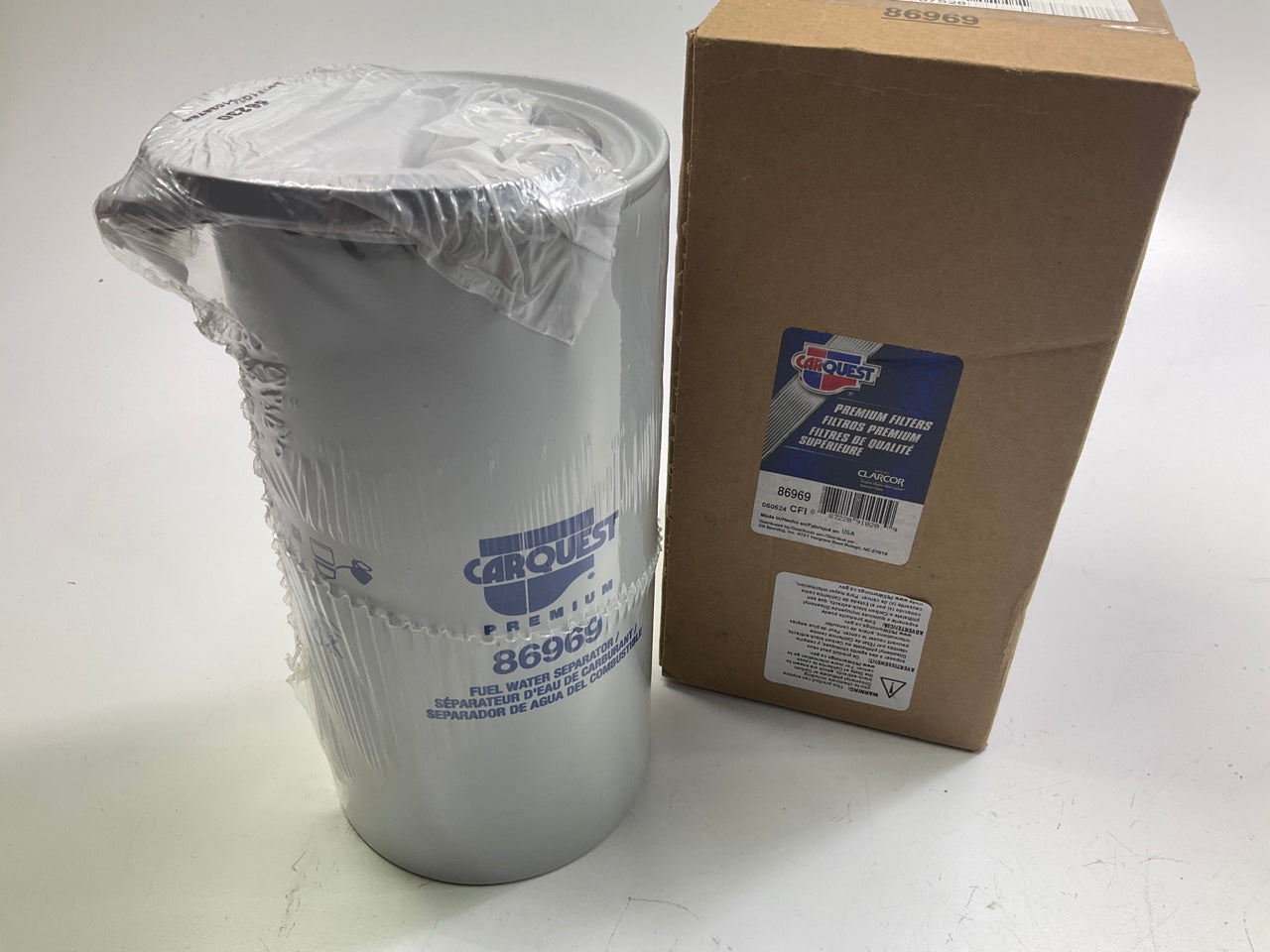 Carquest 86969 Fuel Filter - Replacement For John Deere RE532952, RE539465