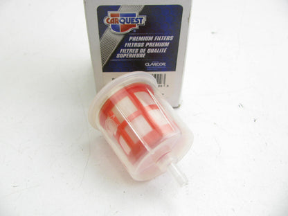 Carquest 86971 Plastic Universal In-line Fuel Filter For 1/4'' Lines, Wix 33971
