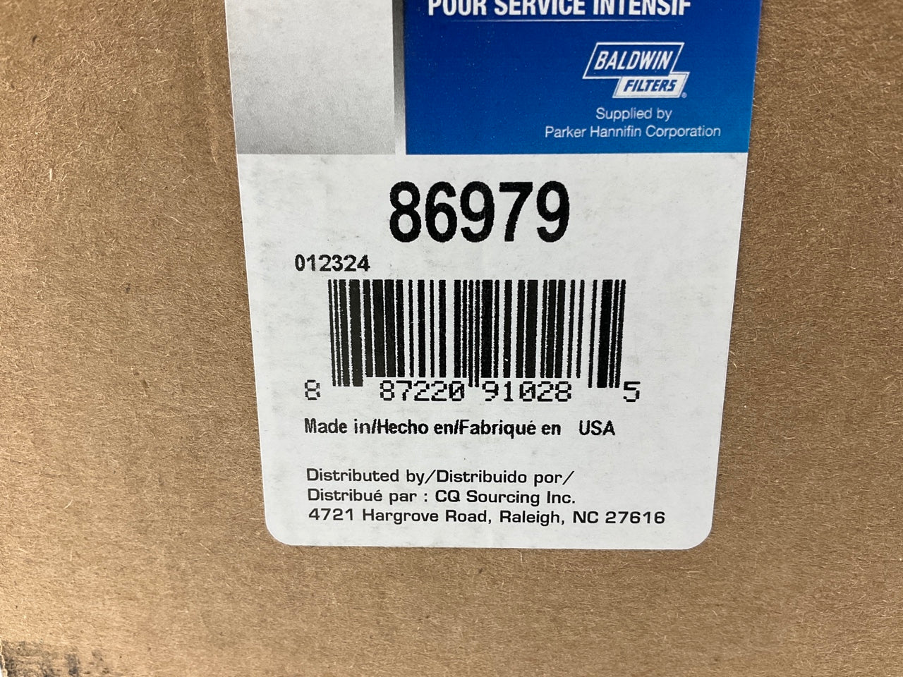 Carquest 86979 Fuel Filter - RE533910, P576926, PFF56223, LFF6963, FS1093