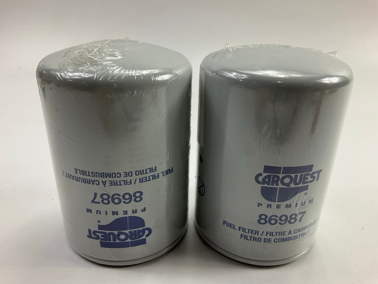 (2) Carquest 86987 Fuel Filter For LIEBHERR L556 A309 A311 R313 W/ Deutz Diesel