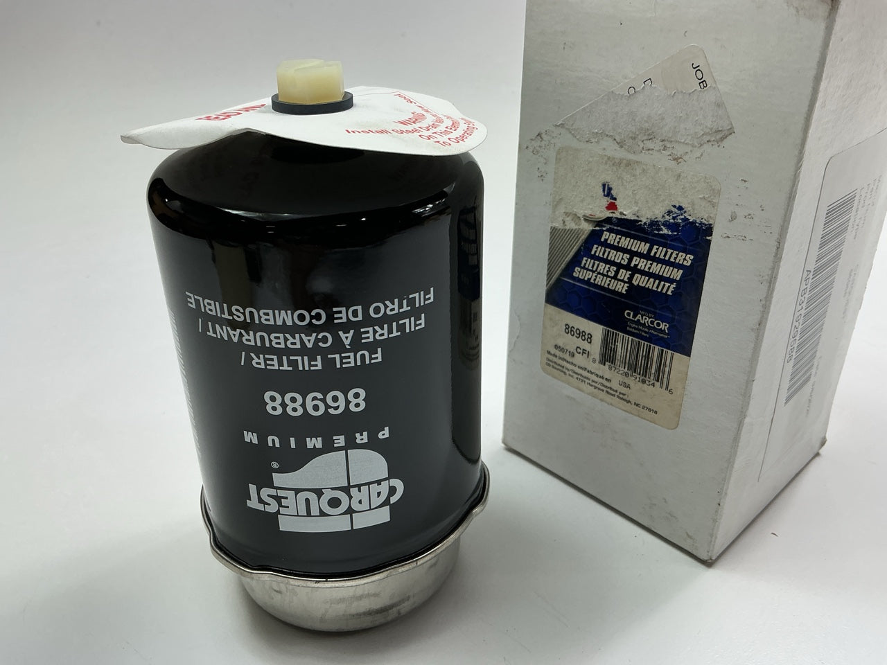 Carquest 86988 Diesel Fuel Water Separator Filter For John Deere 4045DFM 4045TFM