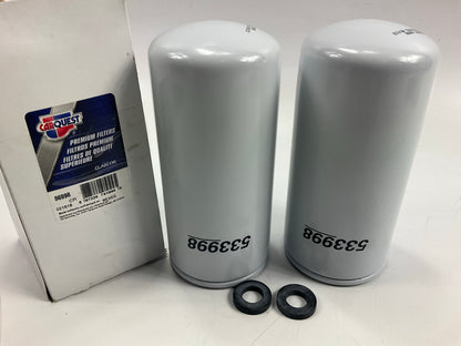 (2) Carquest 86998 Fuel Filter For Davco 210 Fuel Processor 33998 P550783 BF4601