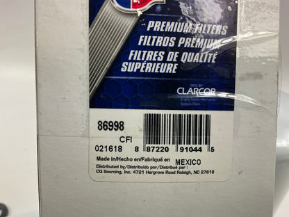 (2) Carquest 86998 Fuel Filter For Davco 210 Fuel Processor 33998 P550783 BF4601