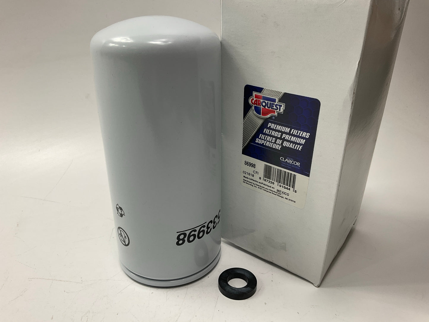 Carquest 86998 Fuel Filter For Davco 210 Fuel Processor - 33998, P550783, BF4601