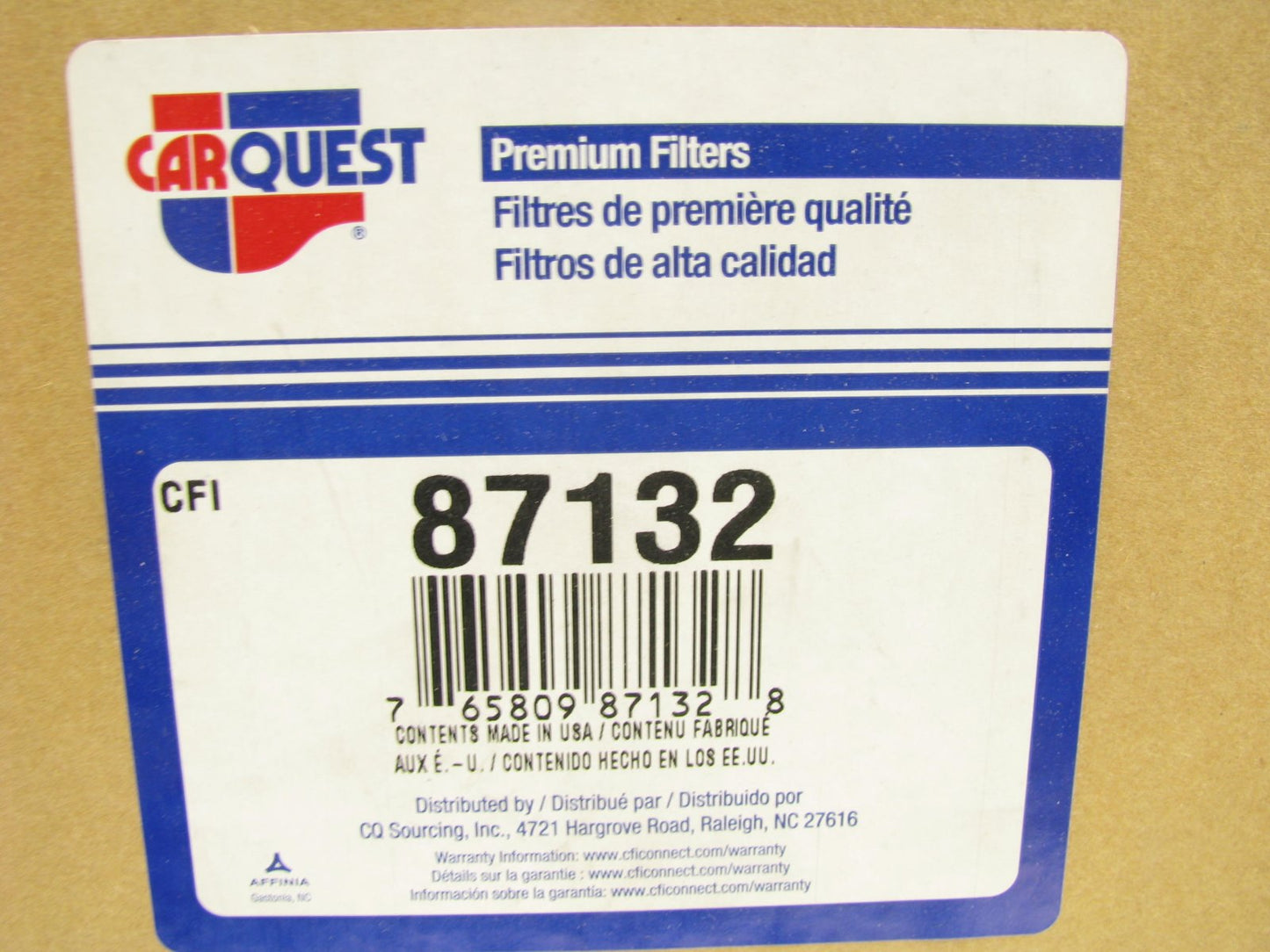 Carquest 87132 Air Filter Replaces: 42132 A62207 FA196 LAF9159 AF241 AF943 AF883